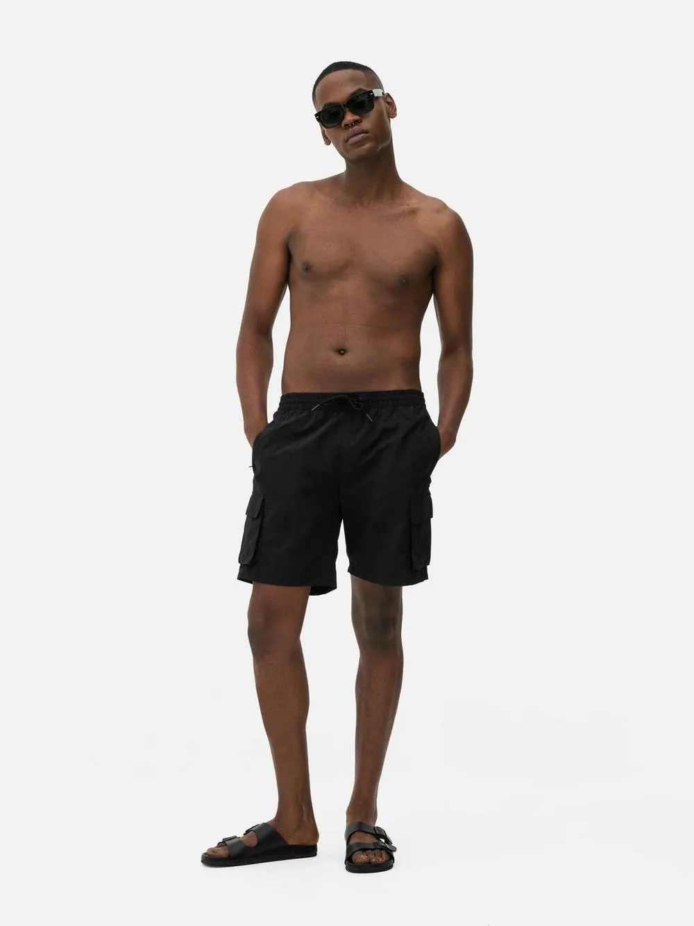 Cargo Swim Shorts