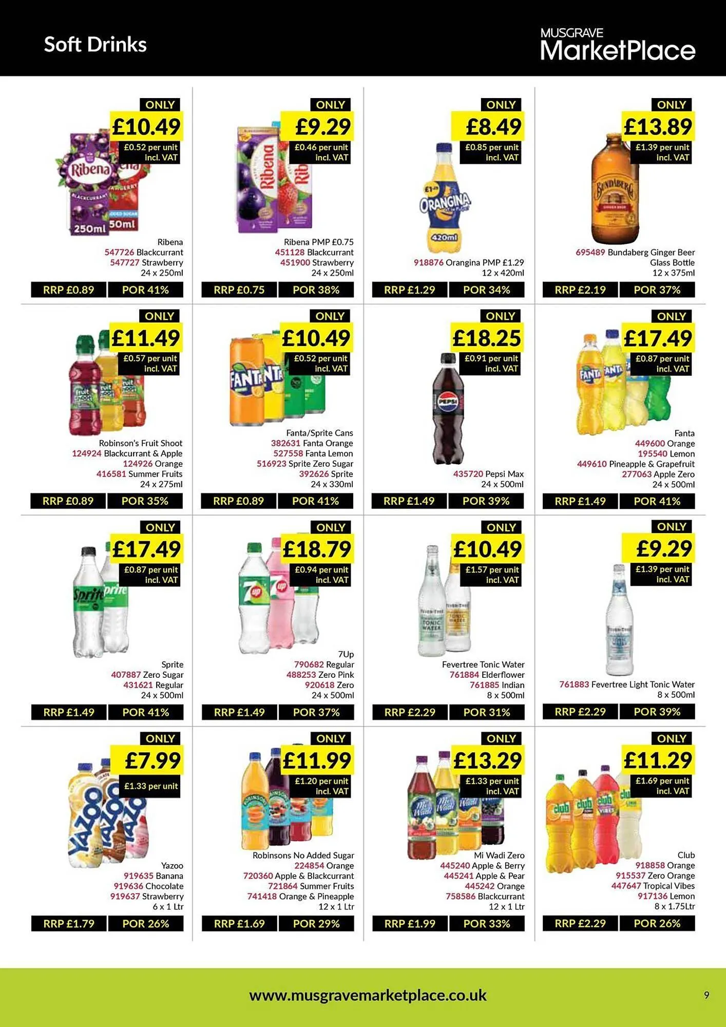 Musgrave MarketPlace leaflet from 12 May to 1 June 2025 - Catalogue Page 9