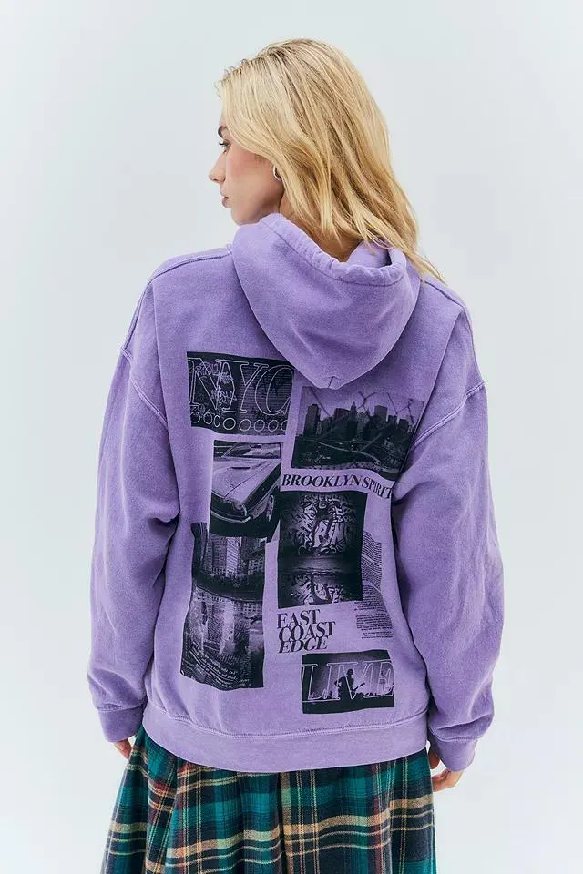 UO - Sweat à capuche Brooklyn Spirit