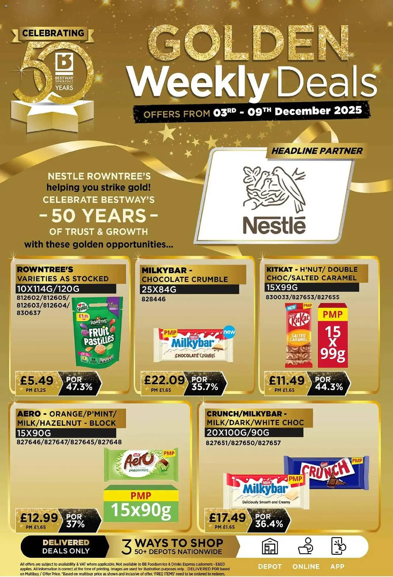 Bestway leaflet from 3 December to 9 December 2025 - Catalogue Page 4
