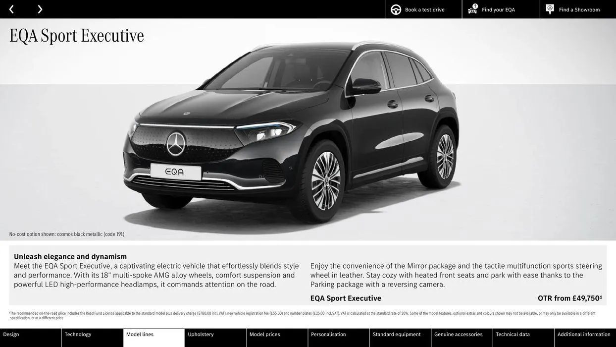 Mercedes Benz New EQA from 10 August to 10 August 2025 - Catalogue Page 15