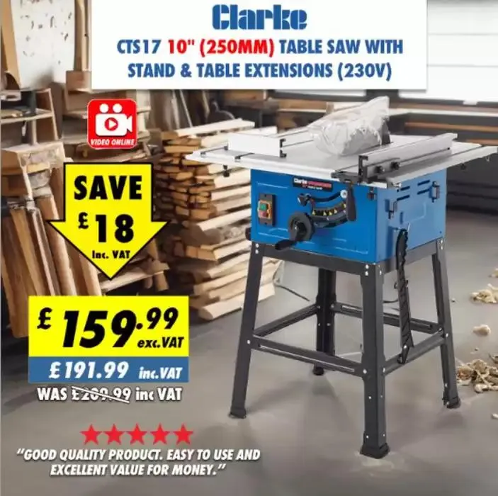 Clarke Woodworking from 7 March to 18 March 2025 - Catalogue Page 5
