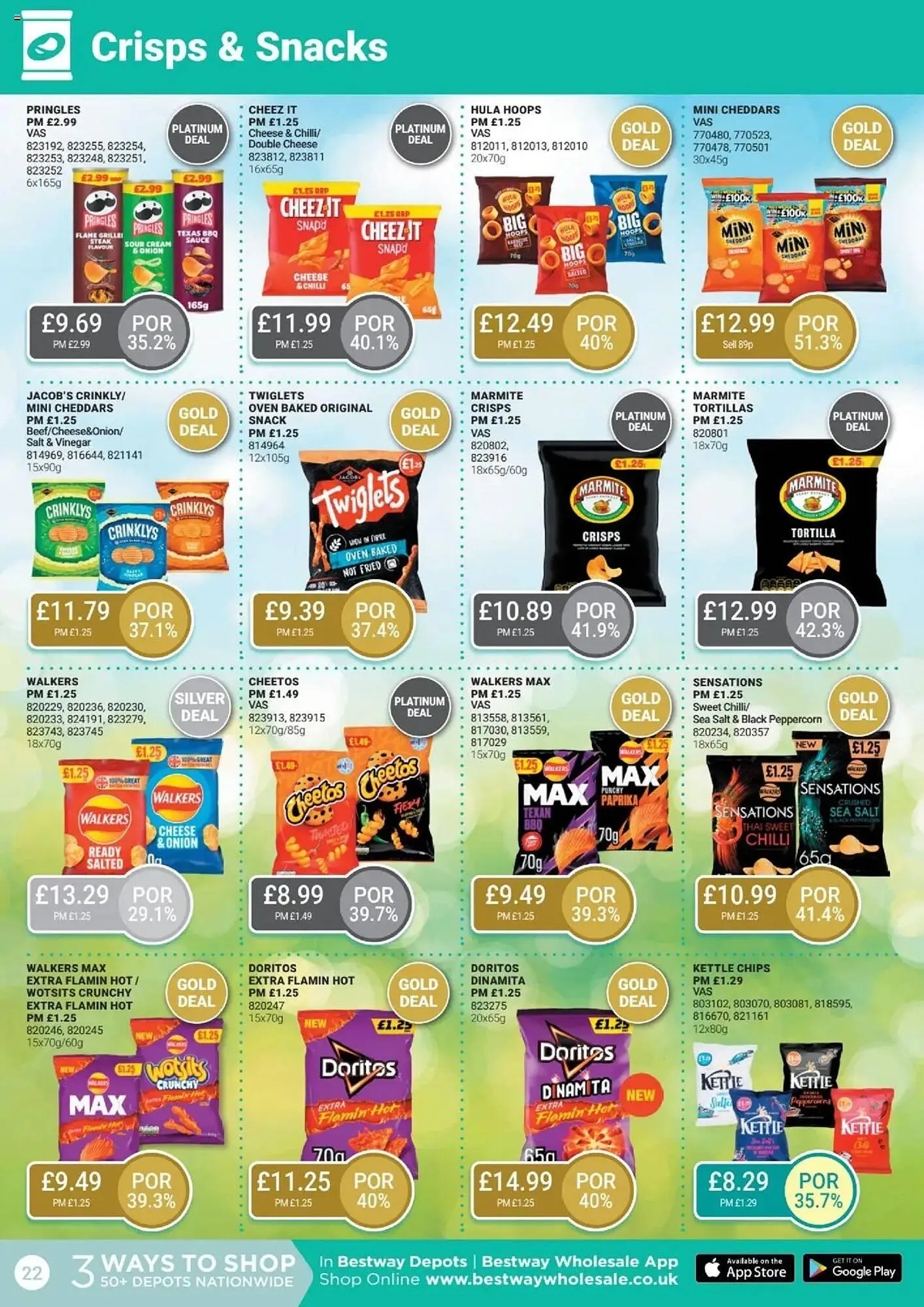 Bestway leaflet from 25 April to 22 May 2025 - Catalogue Page 22