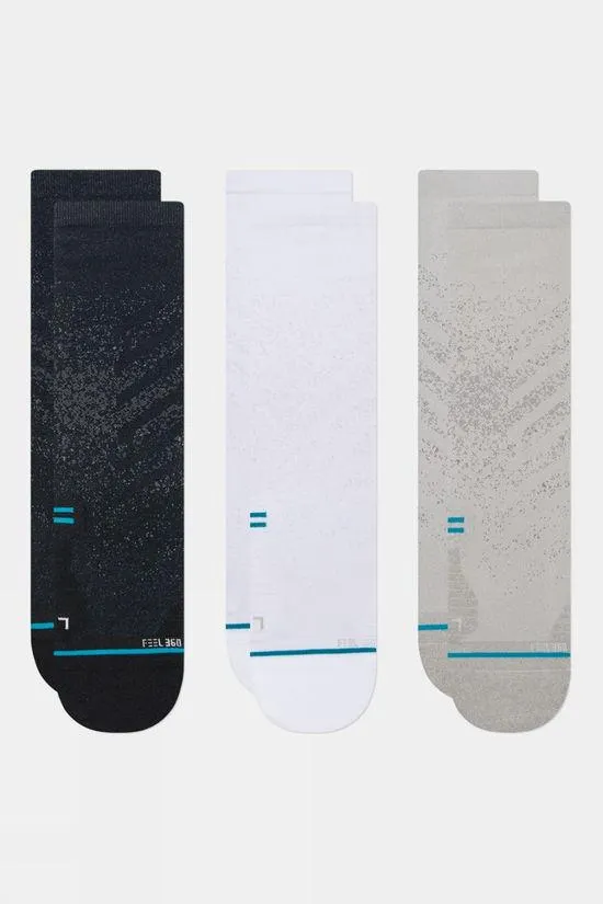 Unisex Run Light Crew Socks (3 Pack)