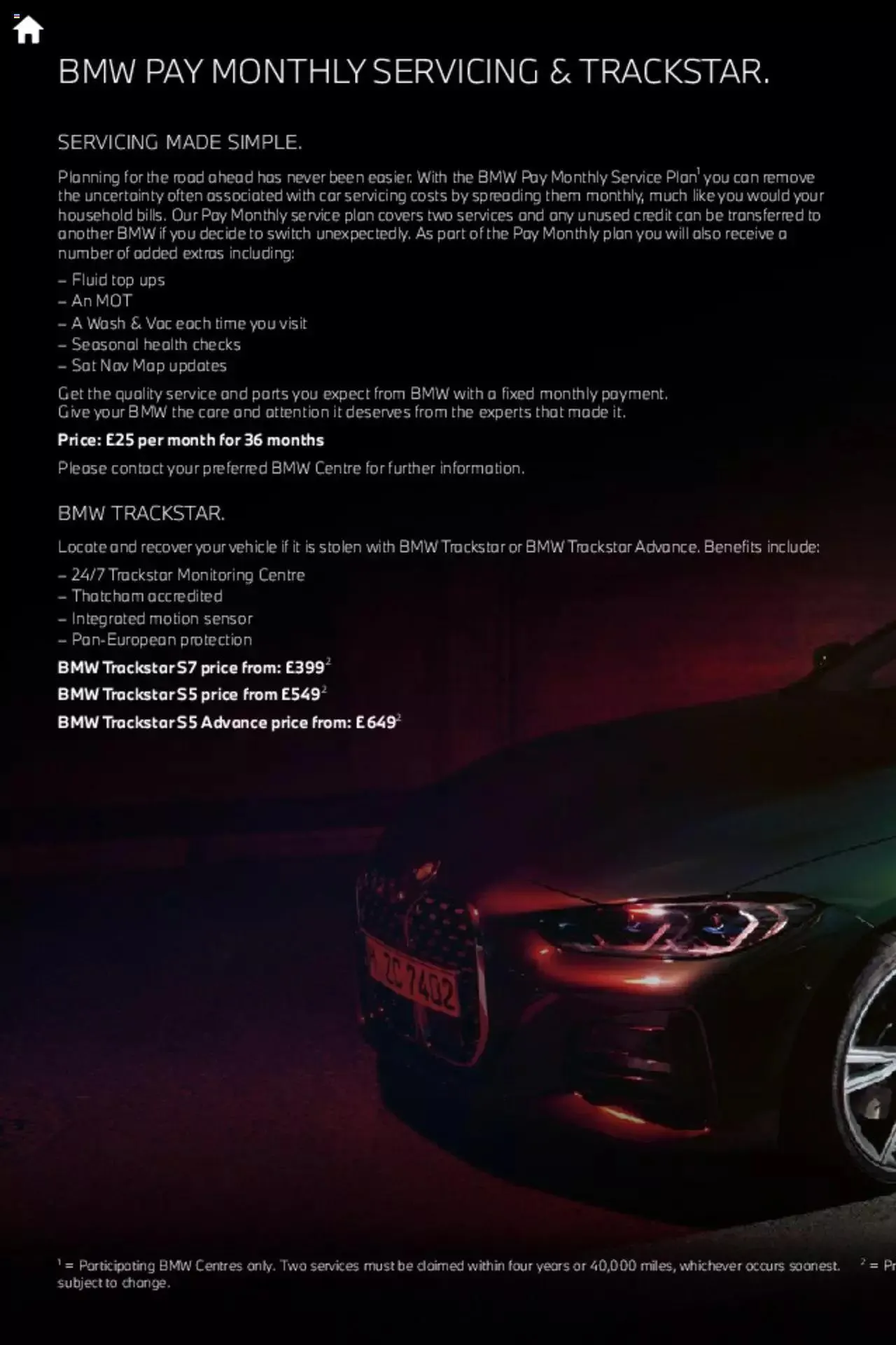 BMW - Coupe & Convertible 2021 from 21 January to 31 December 2023 - Catalogue Page 61
