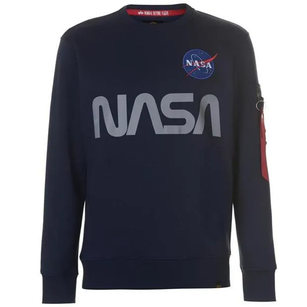 NASA Reflective Crew Sweatshirt