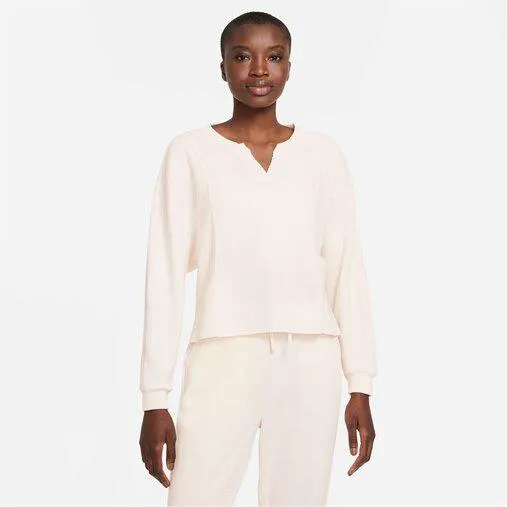 Nike DriFit Luxe Waffle Top Womens