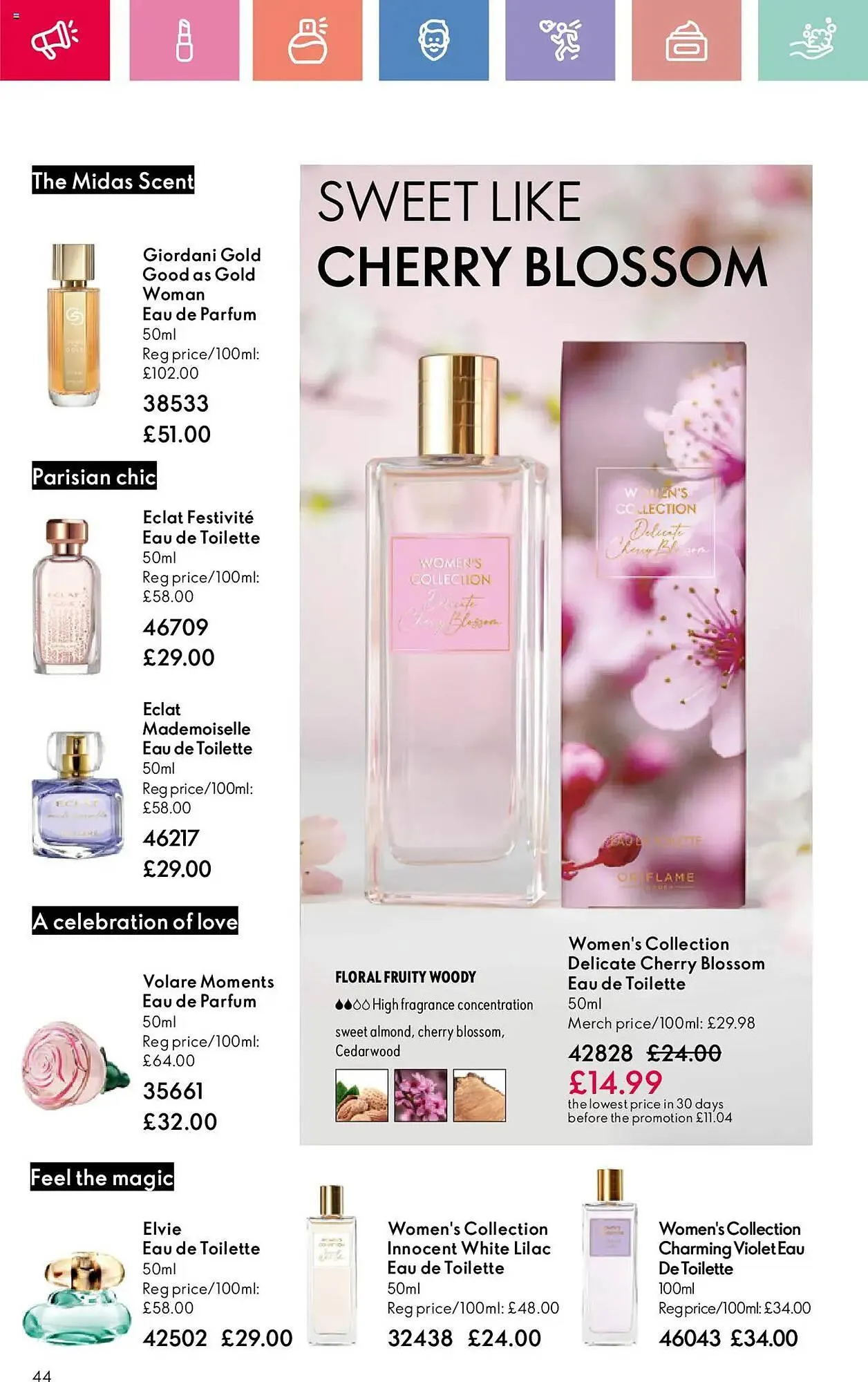 Oriflame leaflet from 13 February to 5 March 2025 - Catalogue Page 44