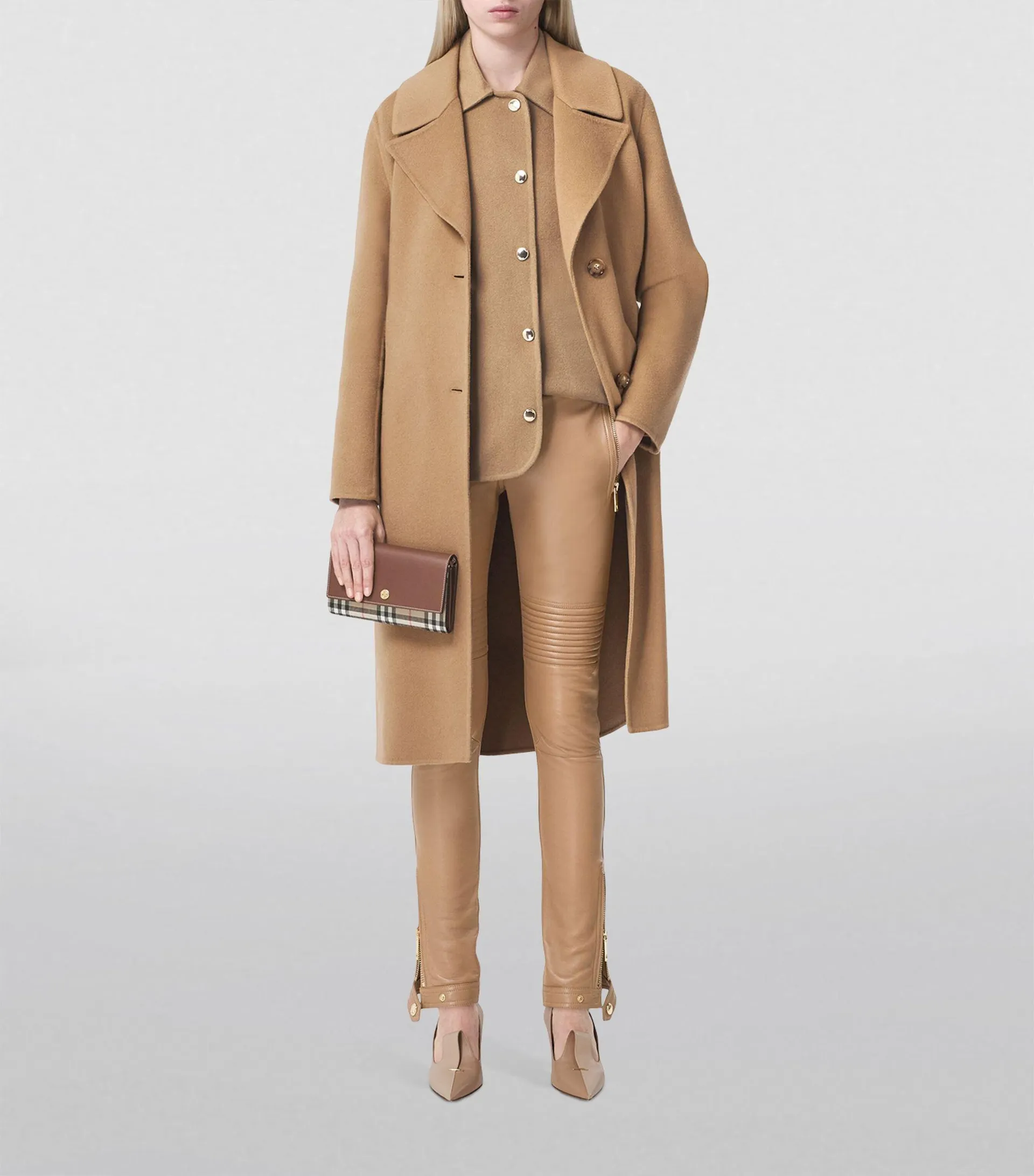 Vintage Check Detachable-Strap Wallet