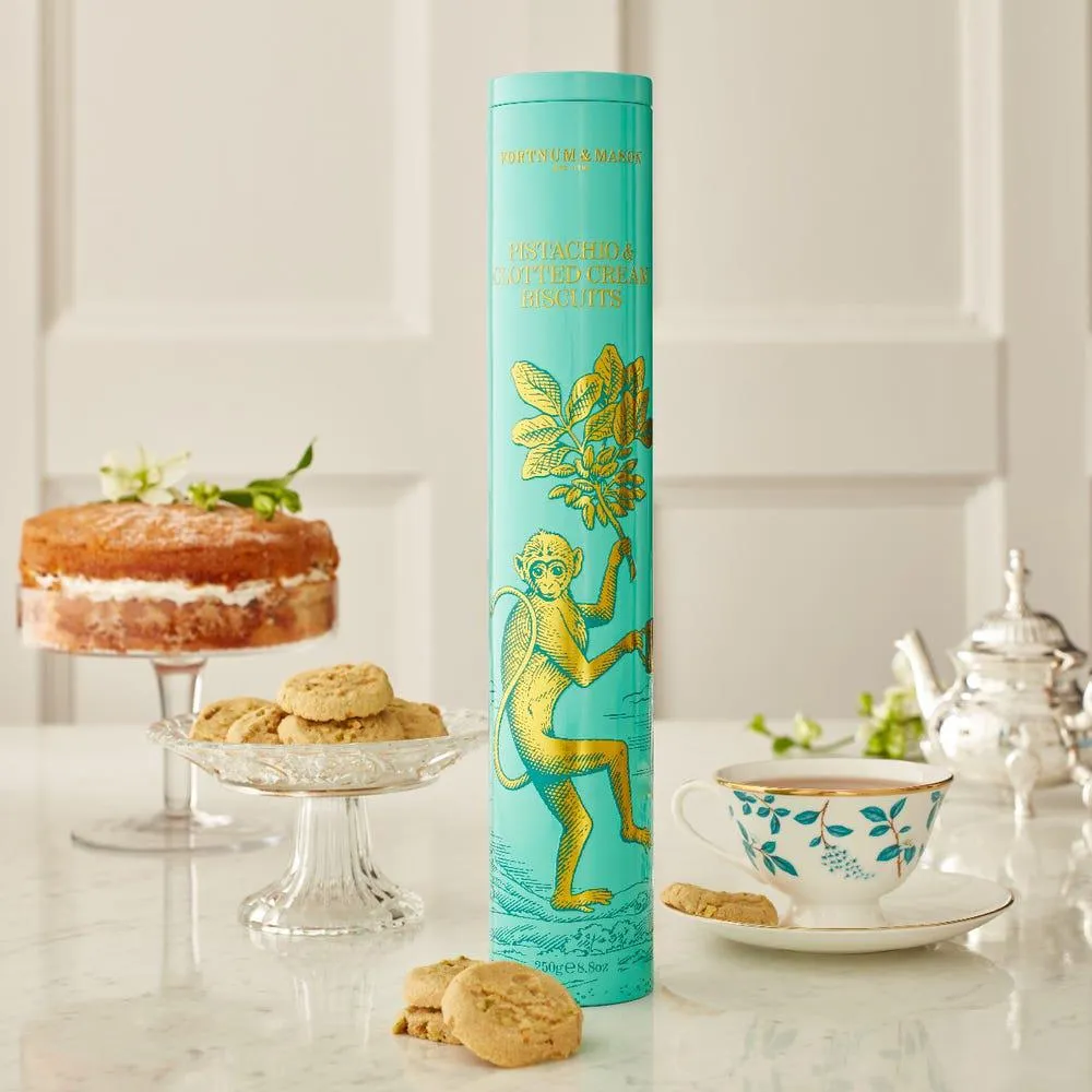 Pistachio & Clotted Cream Biscuits, 250g