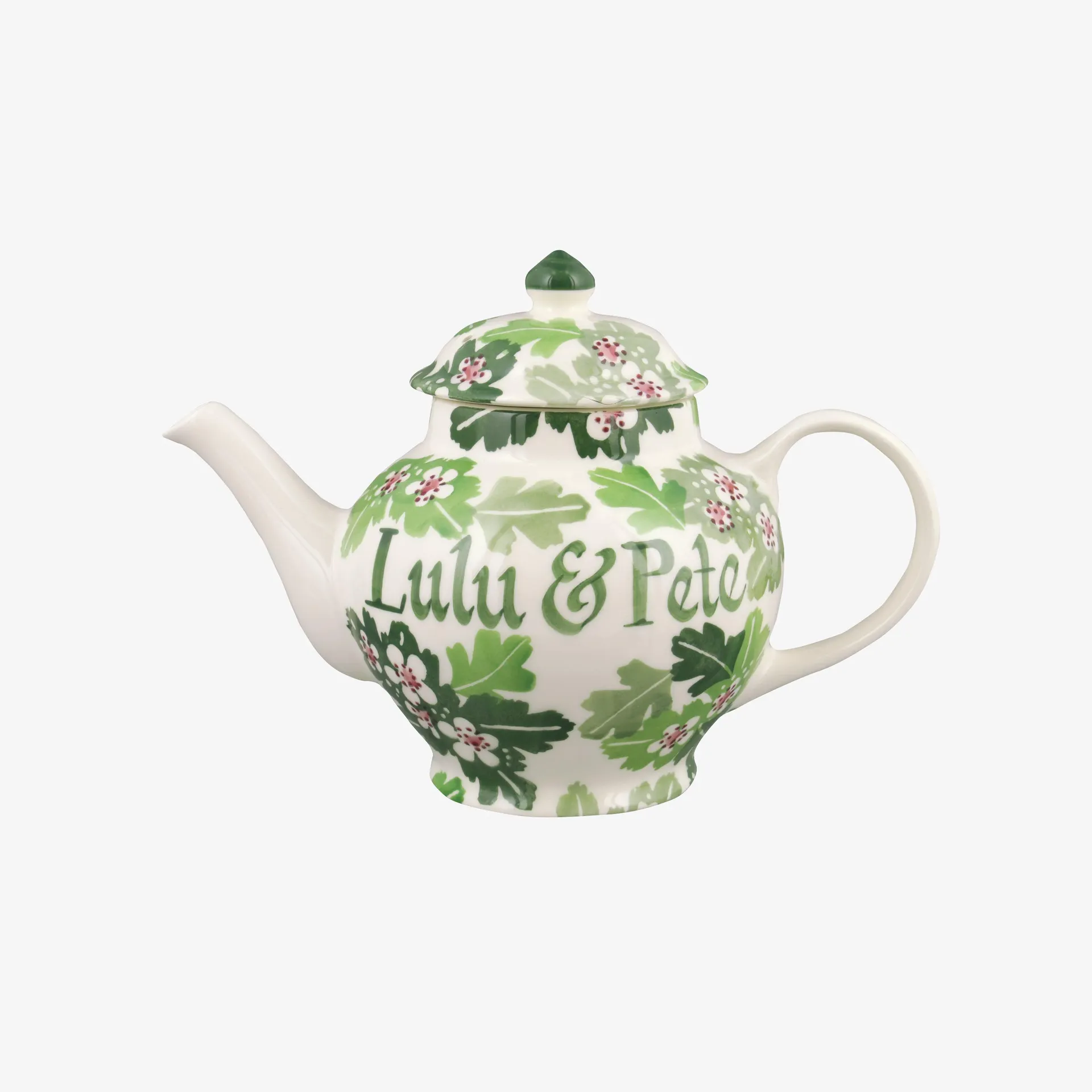 Personalised Hawthorn 2 Mug Teapot