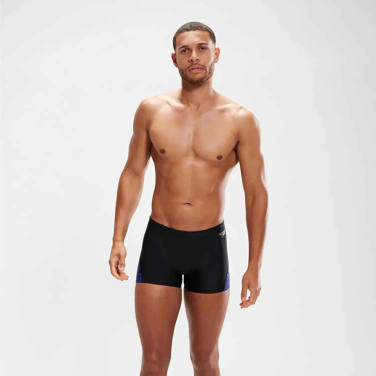 Men's Club Training V-Cut Aquashorts Black/Blue