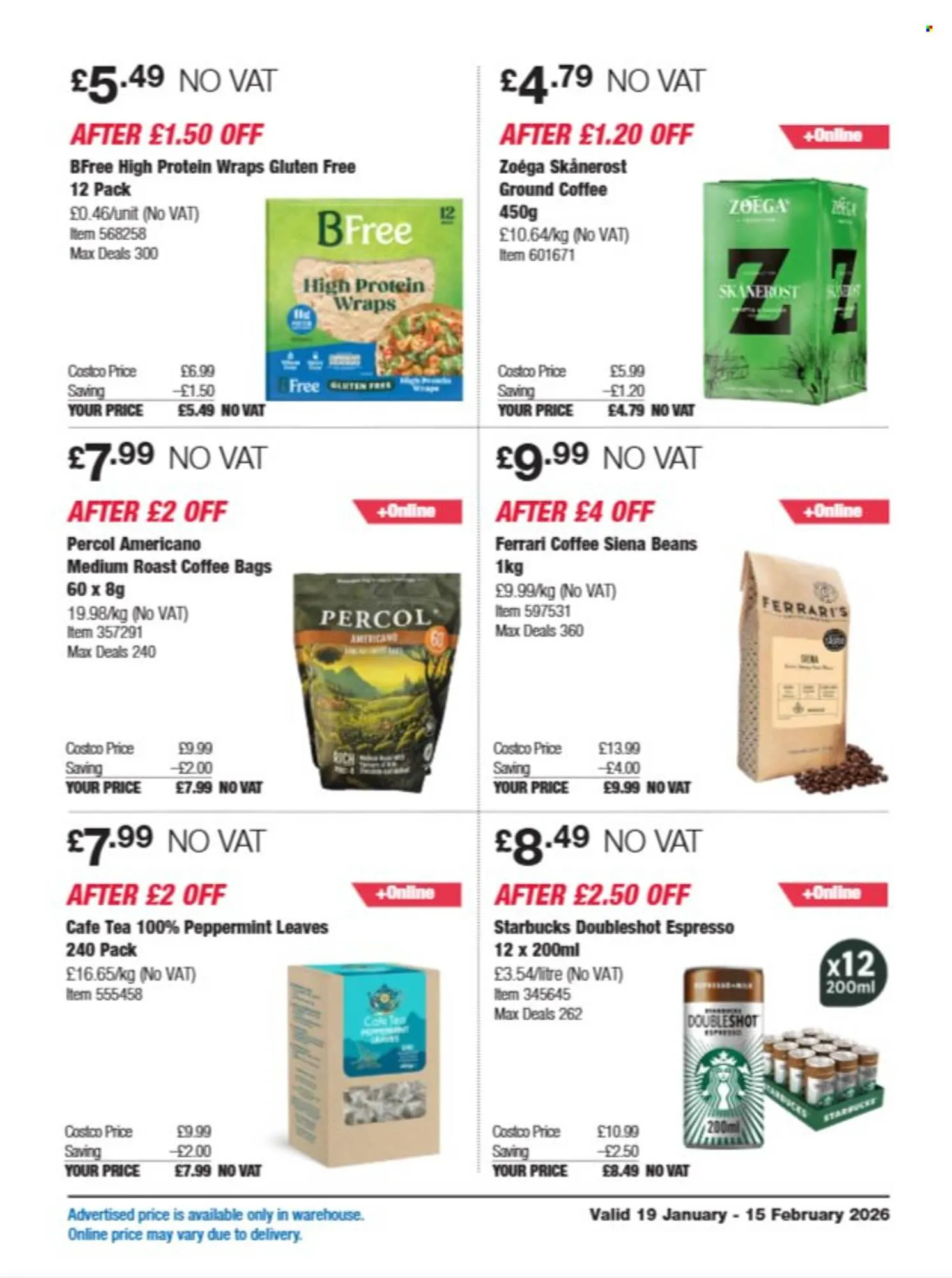Costco leaflet from 10 January to 15 February 2026 - Catalogue Page 13