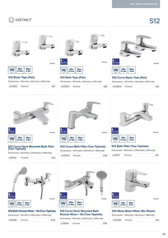 Bathroom Collection 2025 from 6 February to 31 December 2025 - Catalogue Page 185