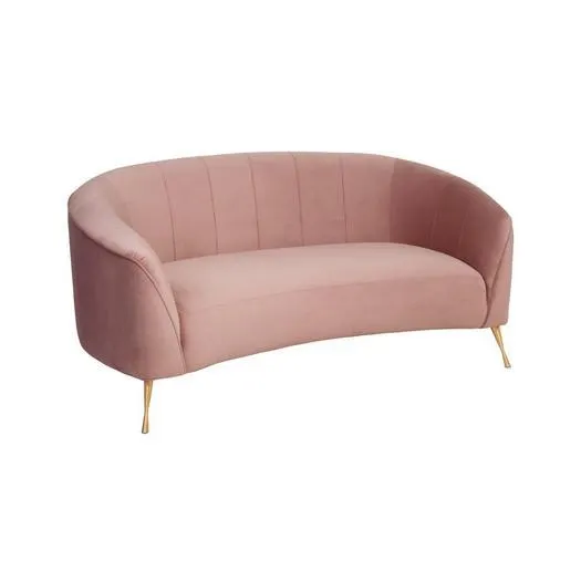 Bordeaux 2 Seater Curved Sofa