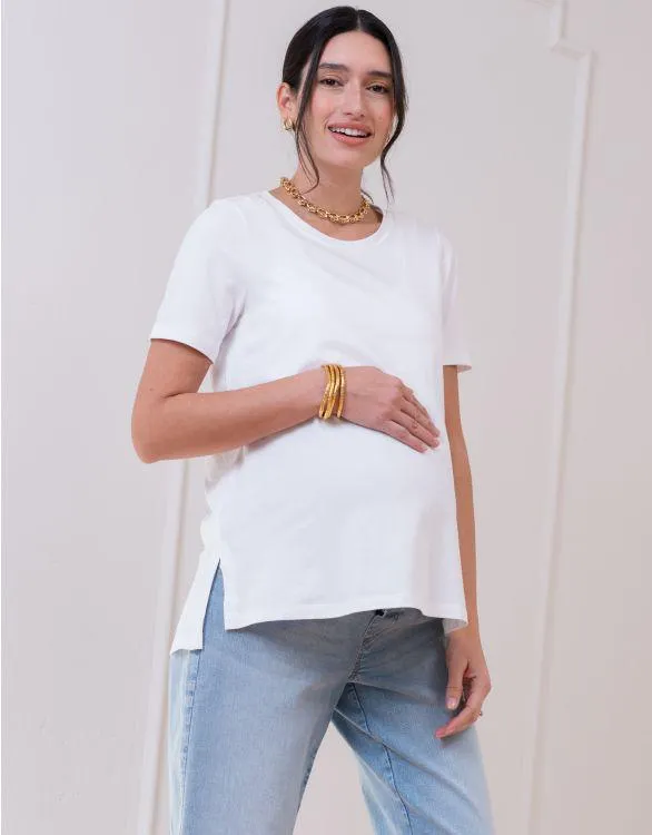 Jersey Short Sleeve Maternity T-Shirt