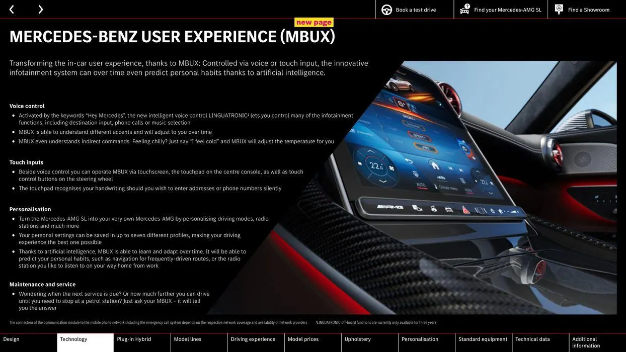 Mercedes-AMG SL from 10 August to 10 August 2025 - Catalogue Page 10