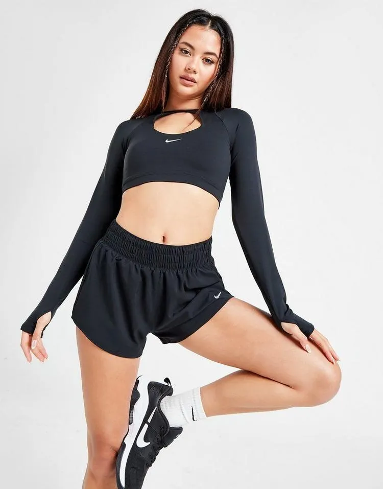 Nike Training Cutout Padded Long Sleeve Top