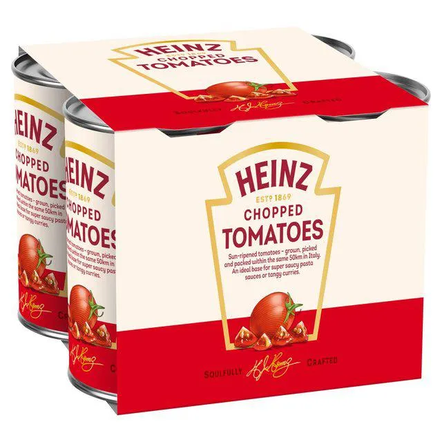 Heinz Chopped Tomatoes Multipack 4 x 400g 4 x 400g