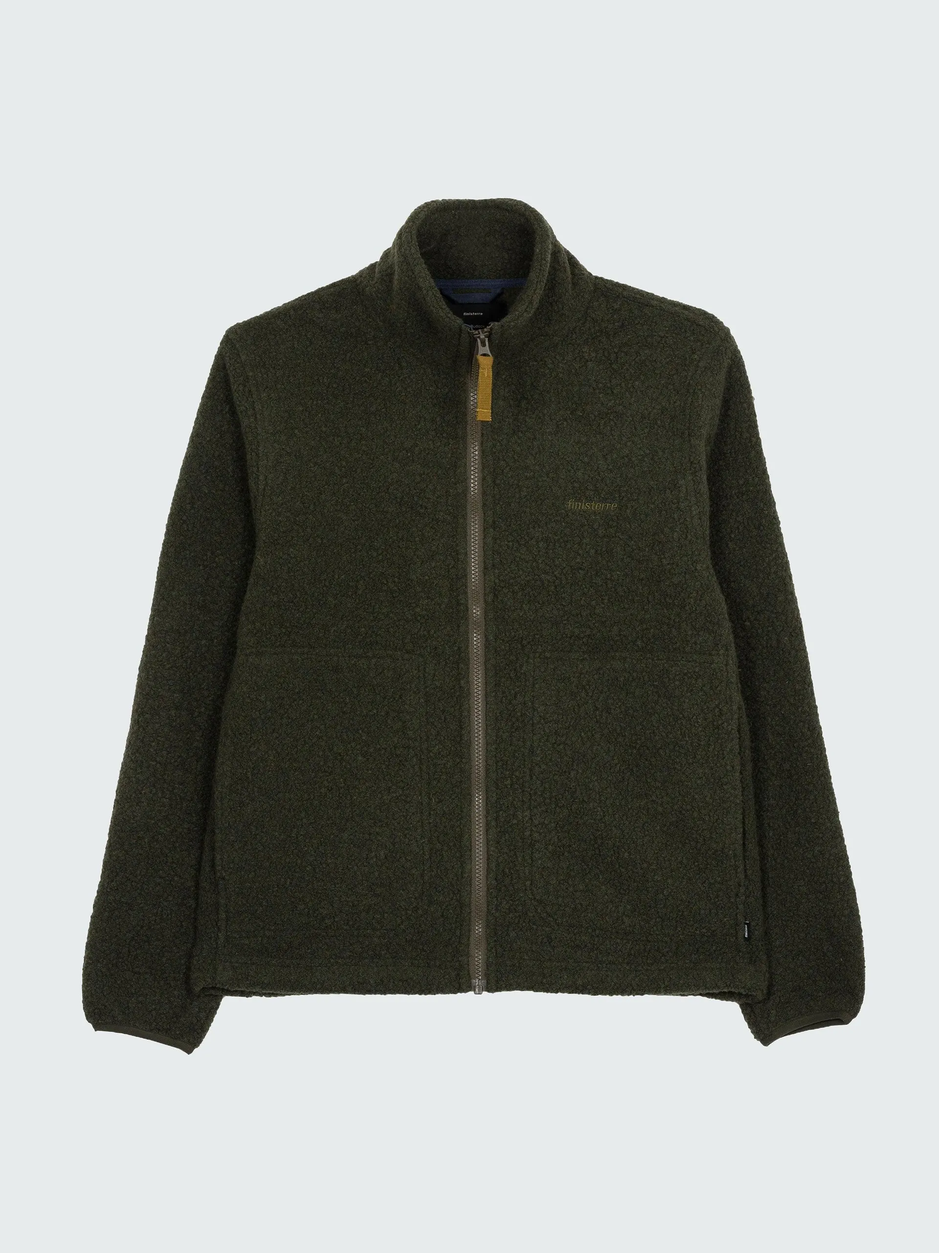 Budock Wool Zip Through Fleece