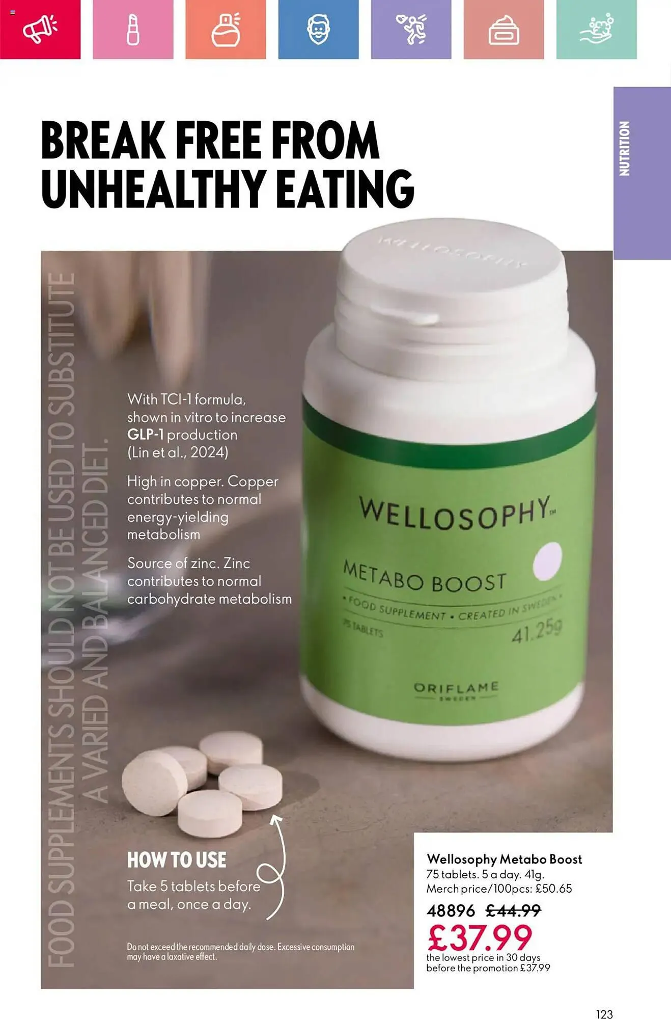 Oriflame leaflet from 29 May to 18 June 2025 - Catalogue Page 123