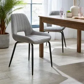 Arden Set of 2 Dining Chairs, Velvet