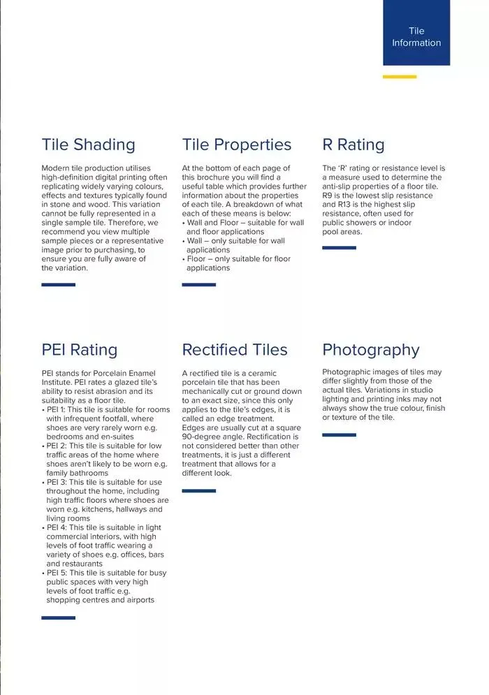 Tile Collection from 14 January to 31 May 2025 - Catalogue Page 5