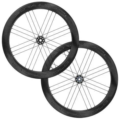 Campagnolo Bora WTO 60 Dark Carbon Disc Clincher Road Wheelset