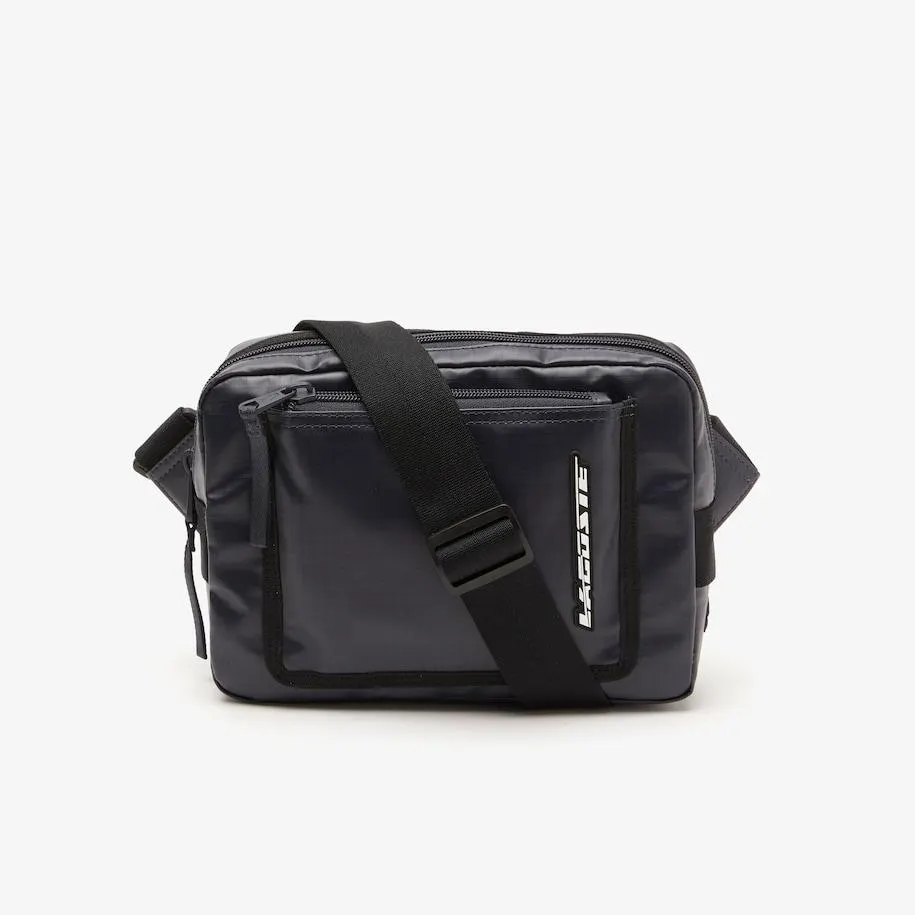 Men’s Lacoste Zipped Contrast Detail Satchel