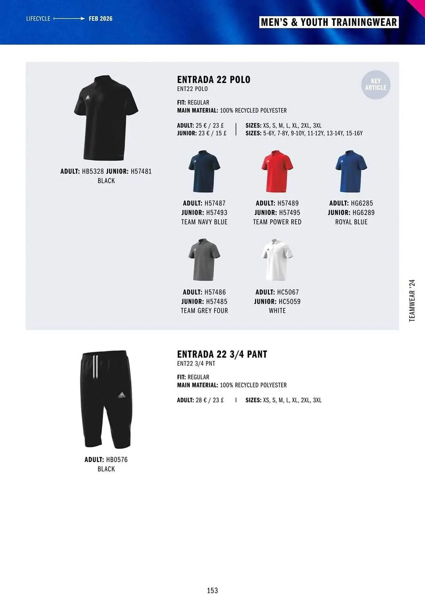 Adidas leaflet from 11 March to 31 December 2024 - Catalogue Page 153