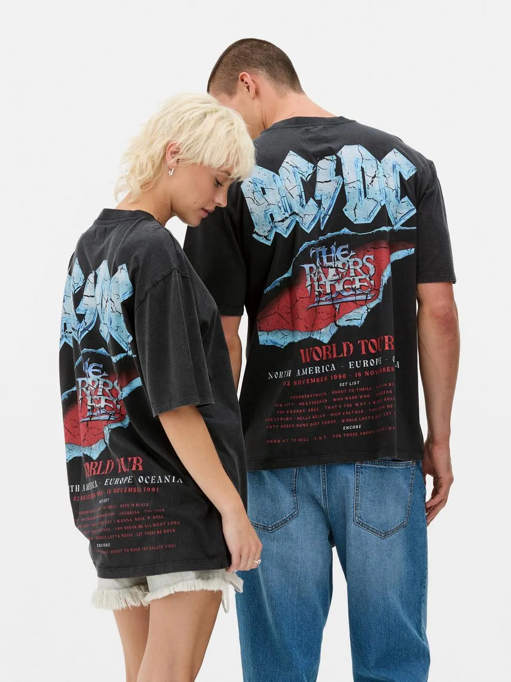 T-shirt AC/DC The Razors Edge