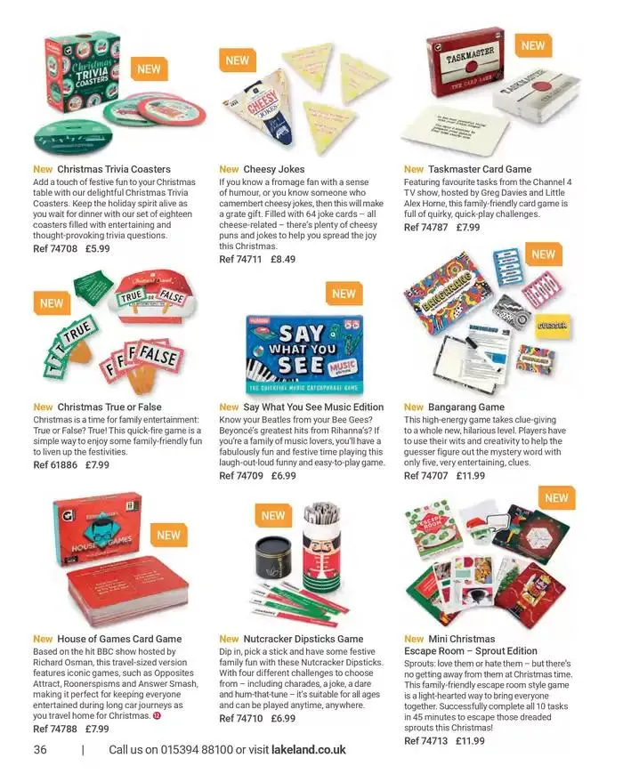 Home For Christmas from 27 September to 31 December 2024 - Catalogue Page 36