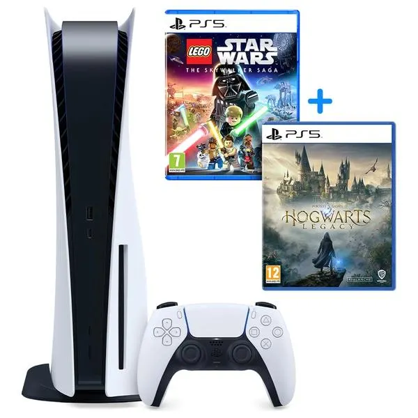 PlayStation 5 Console, Hogwarts Legacy & LEGO Star Wars