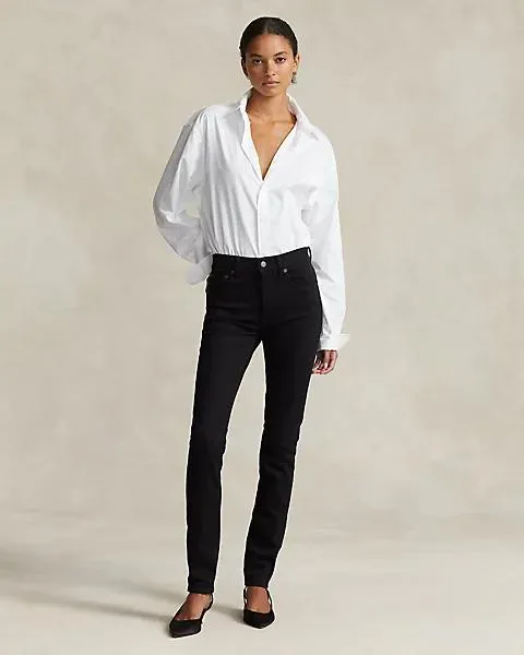 High-Rise Straight Fit Jean