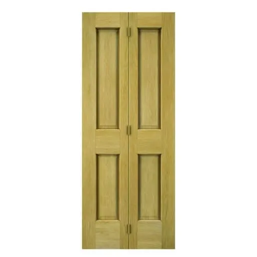 Wickes Cobham Oak 4 Panel Internal Bi-Fold Door - 1981 x 762mm