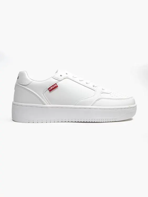 Women's Levi's White Court Trainer