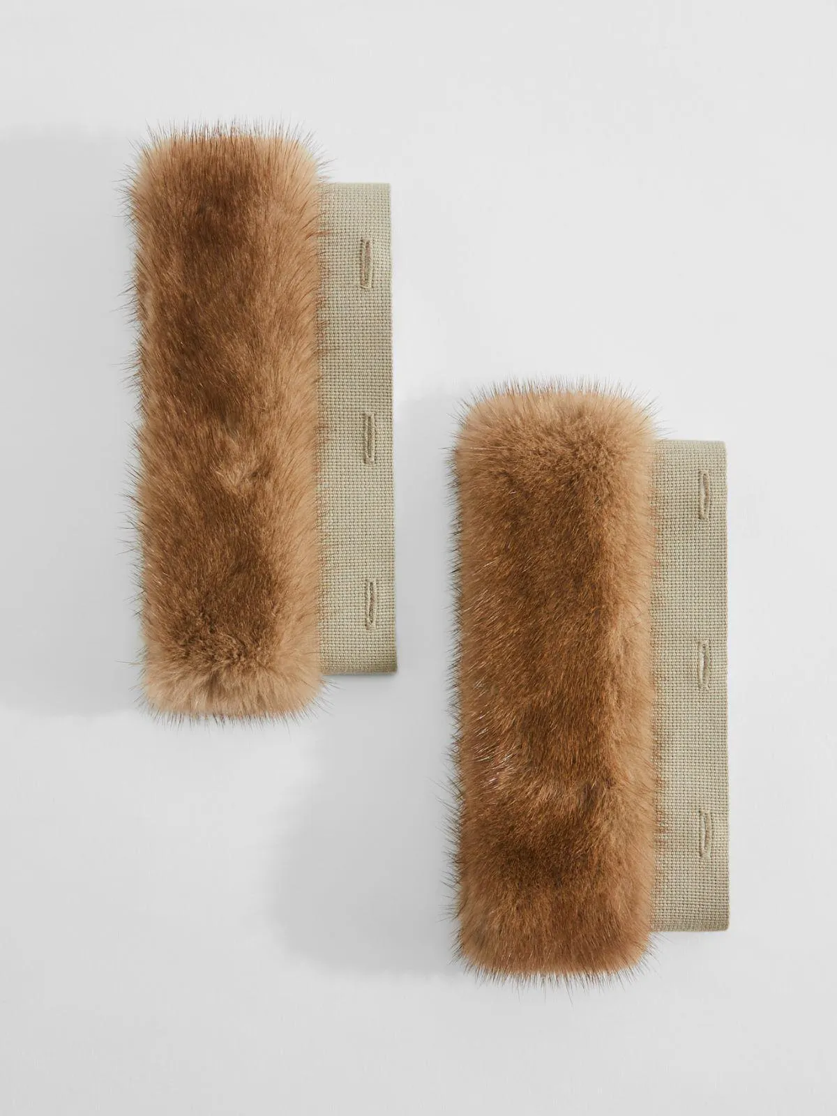 Mink cuffs