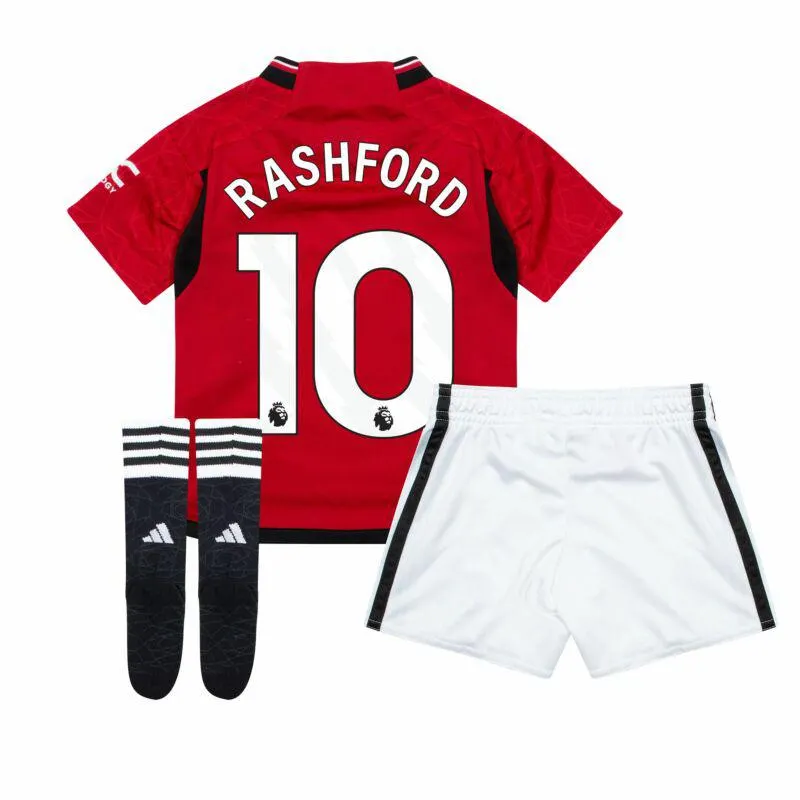 adidas Man Utd Home Rashford 10 Mini Kit 2023-2024 (Premier League)