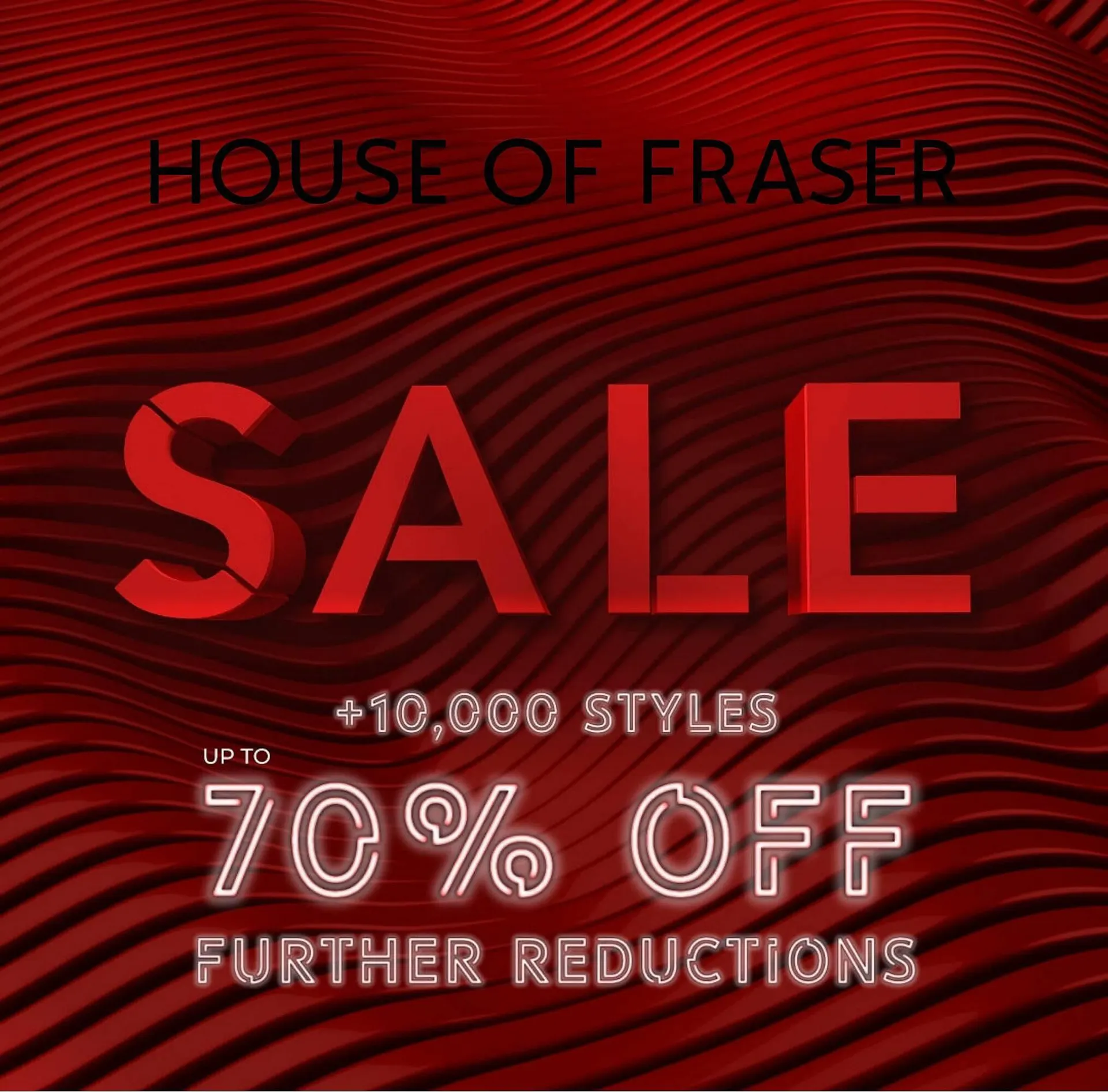 House of Fraser leaflet from 25 July to 9 August 2023 - Catalogue Page 1