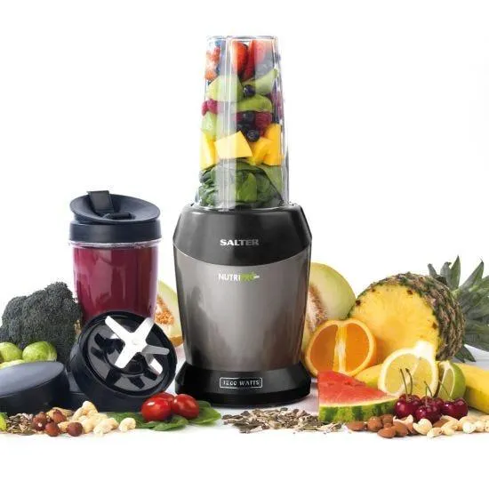 Salter EK2002V3GREY Nutri Pro 1200W Blender - Grey