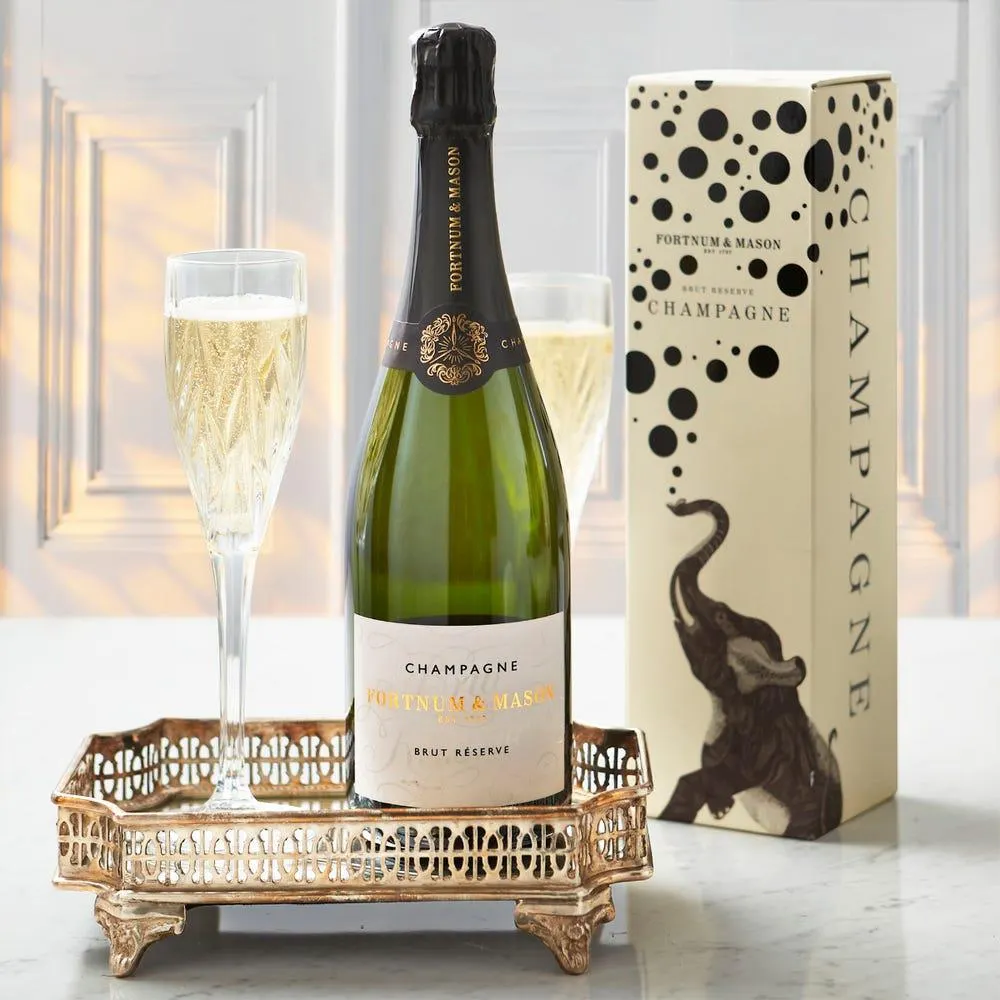 Fortnum's Brut Réserve Champagne Gift Box, Louis Roederer, 75cl