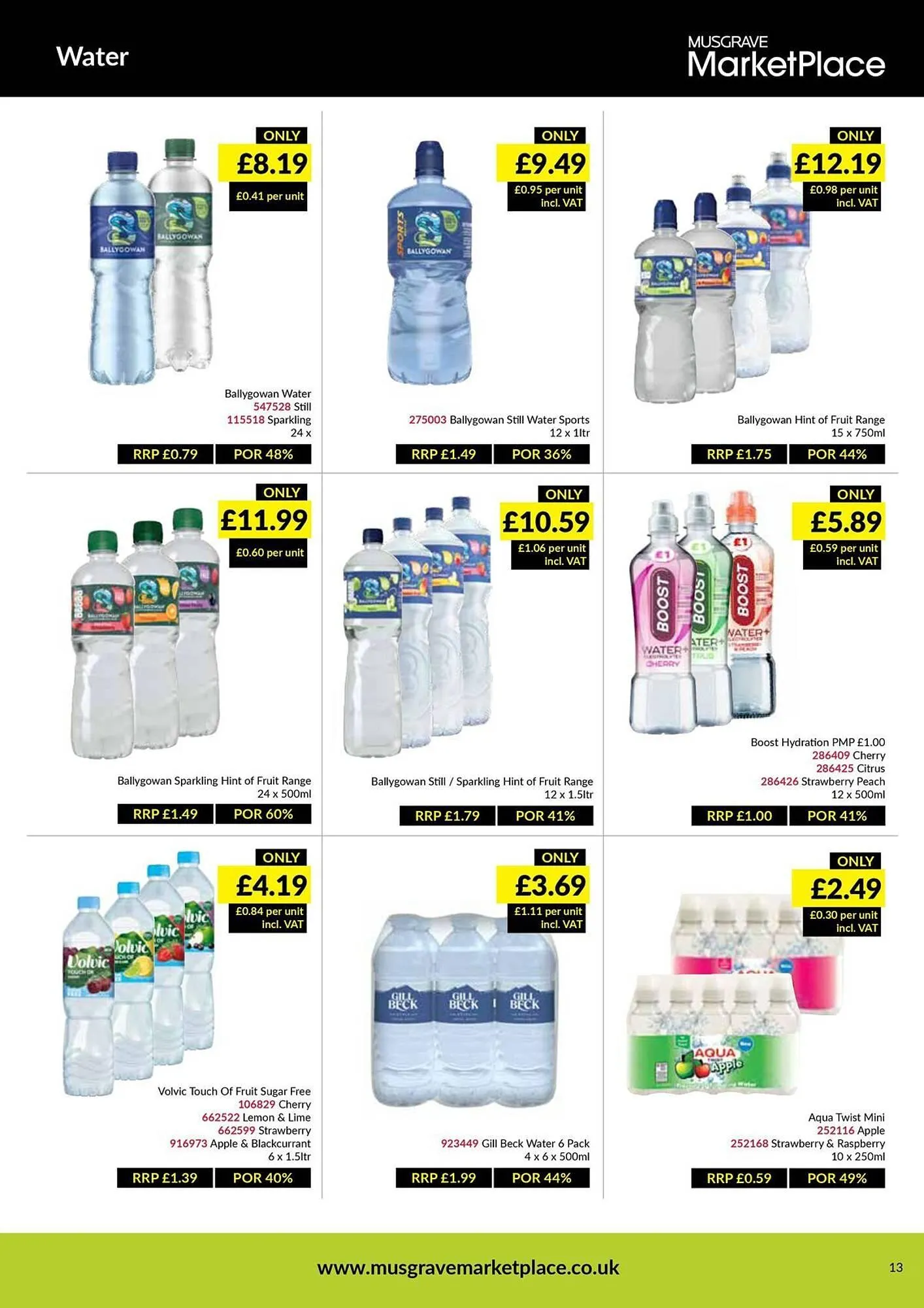 Musgrave MarketPlace leaflet from 26 January to 15 February 2026 - Catalogue Page 13