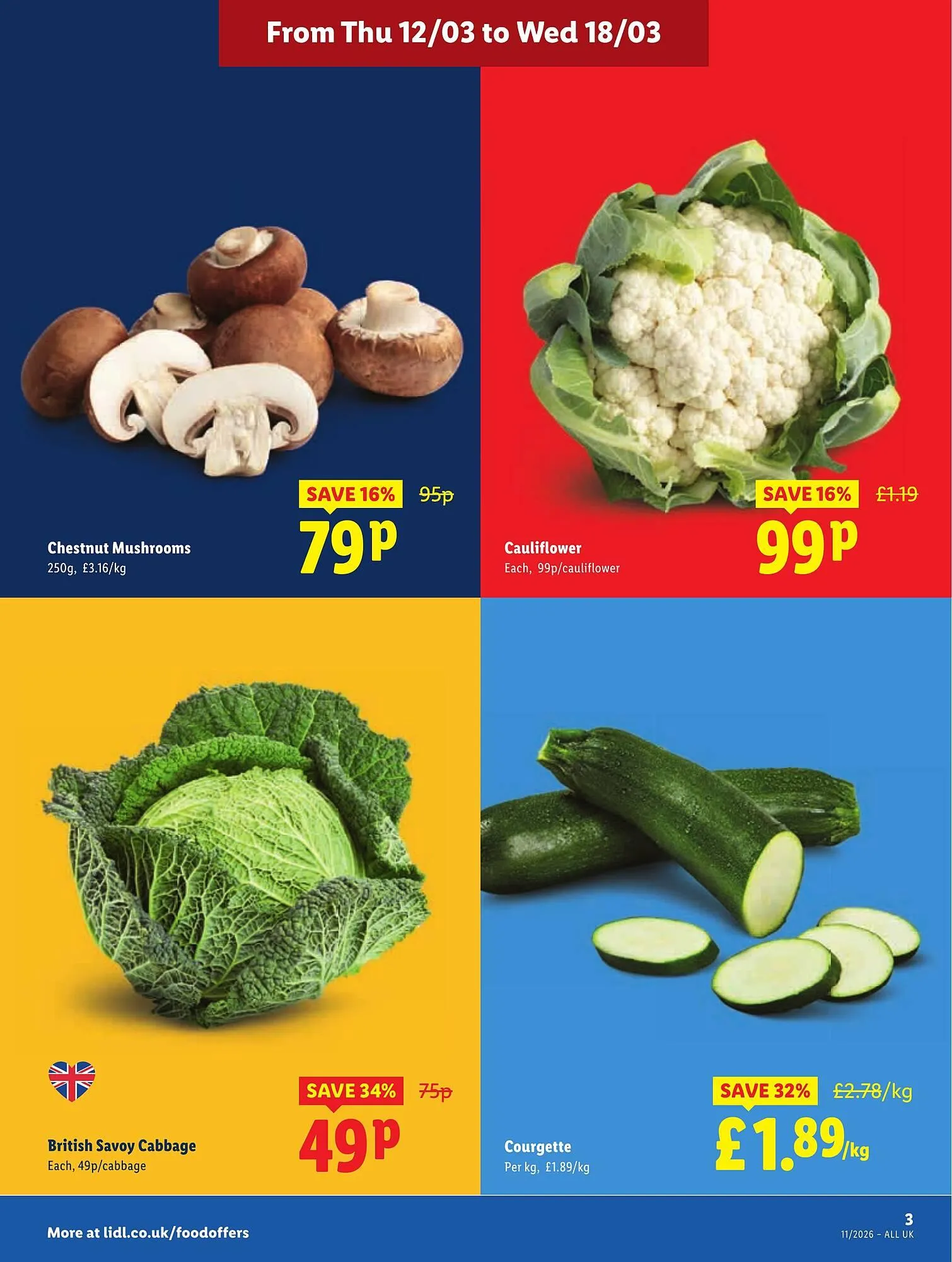 Lidl leaflet from 12 March to 18 March 2026 - Catalogue Page 3