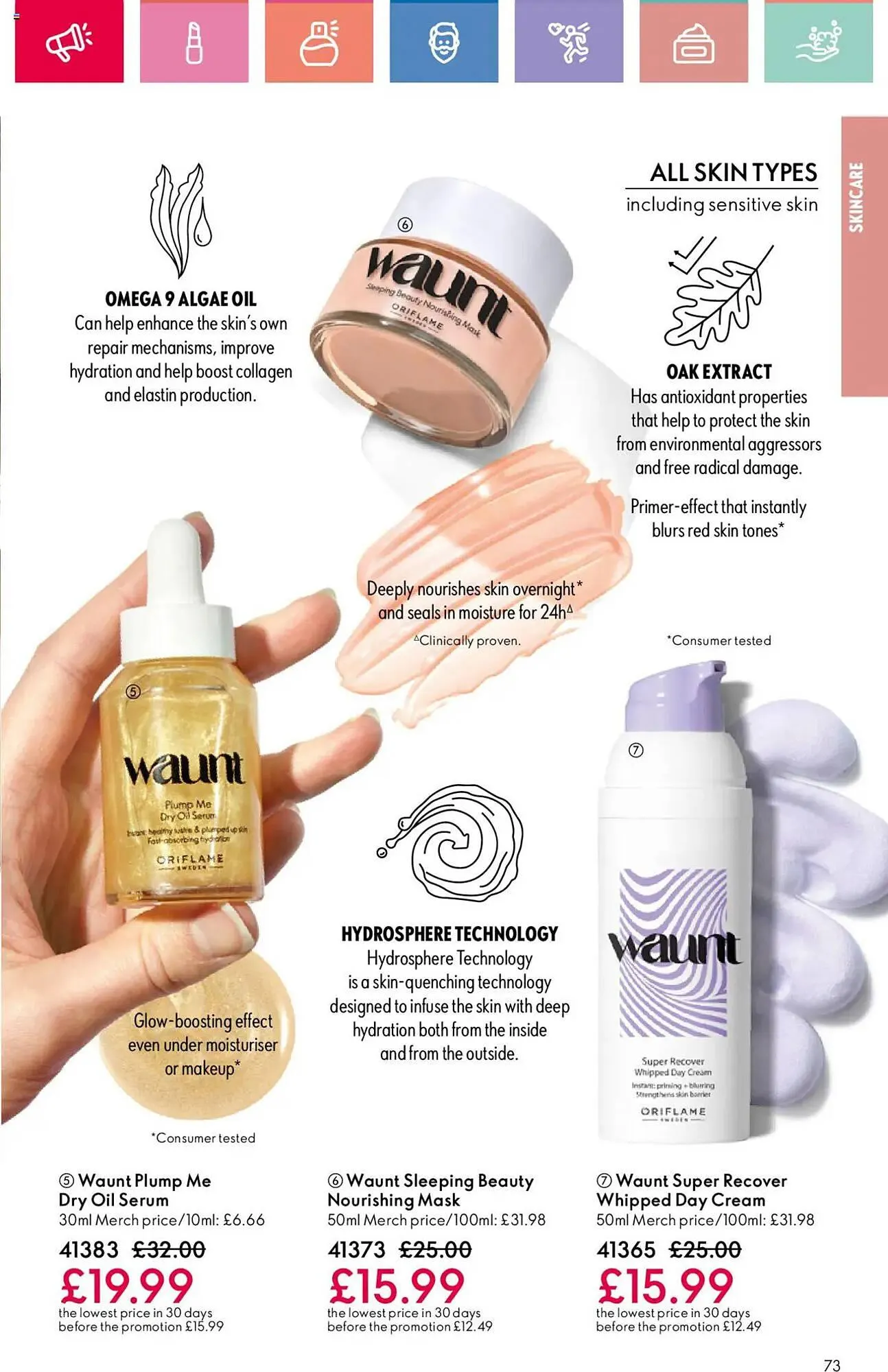 Oriflame leaflet from 3 January to 22 January 2025 - Catalogue Page 73