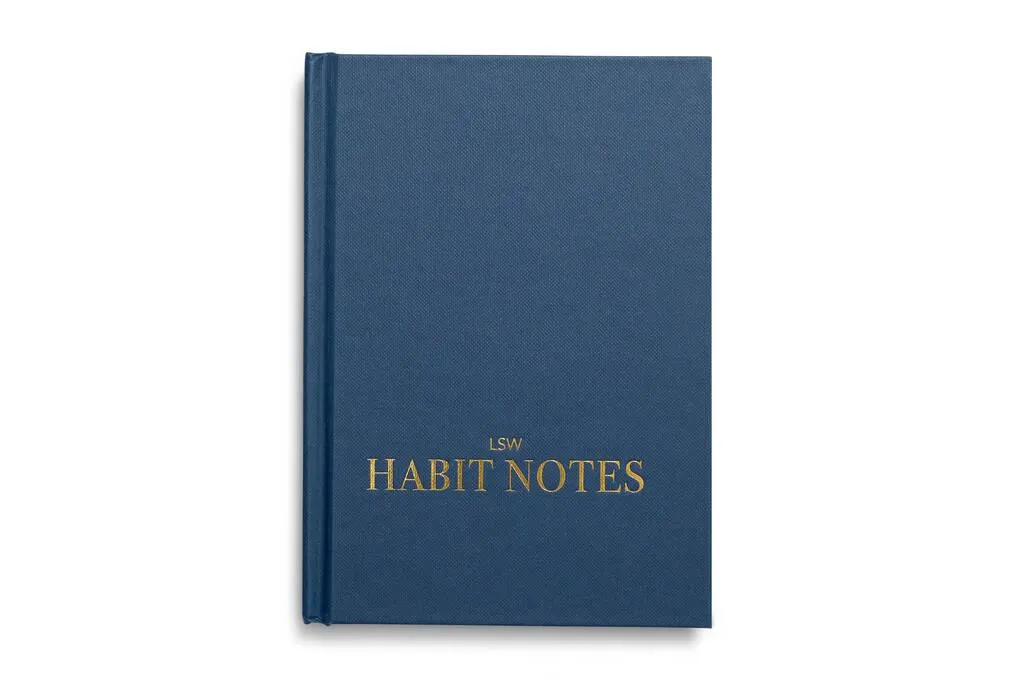 Habit Notes: The 12 Week Daily Habit Tracking Journal