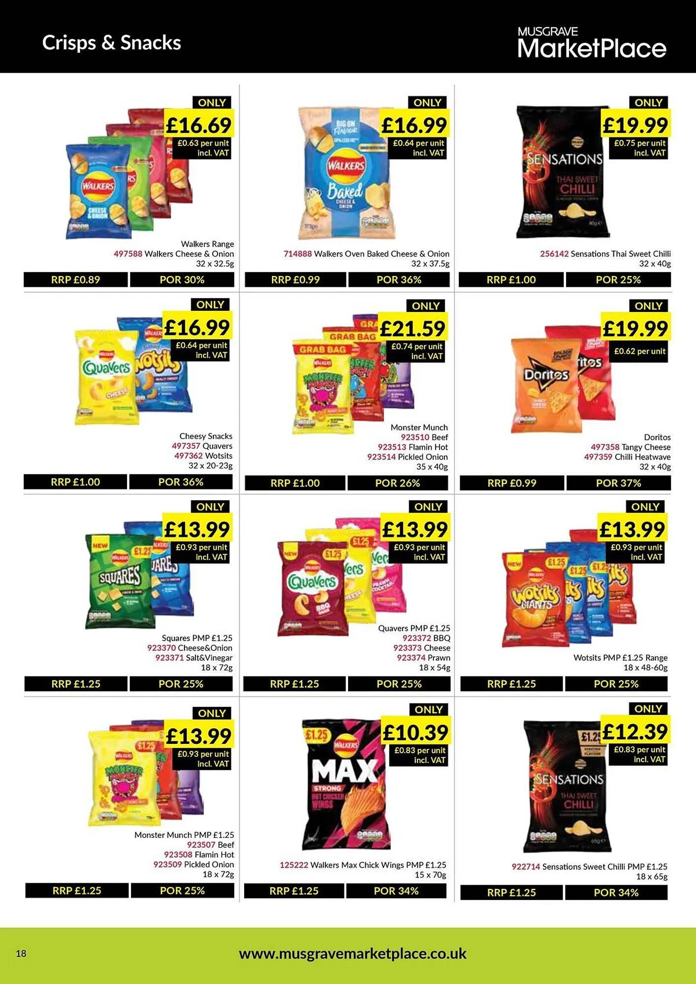 Musgrave MarketPlace leaflet from 3 June to 22 June 2025 - Catalogue Page 18