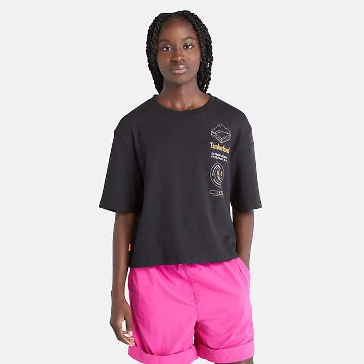 TimberFRESH™ Graphic Tee for Women in Black