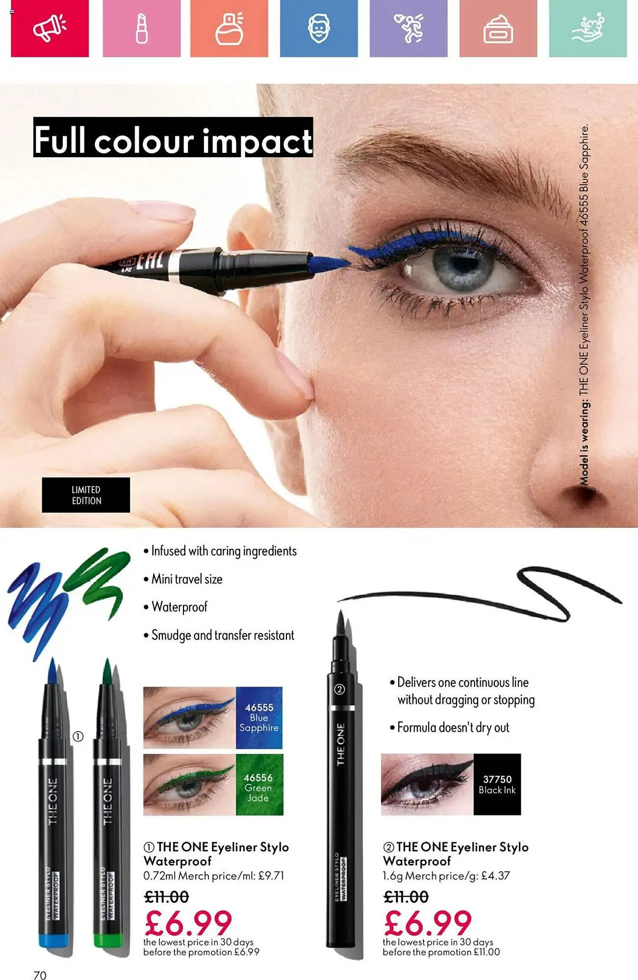 Oriflame leaflet from 31 July to 20 August 2025 - Catalogue Page 70