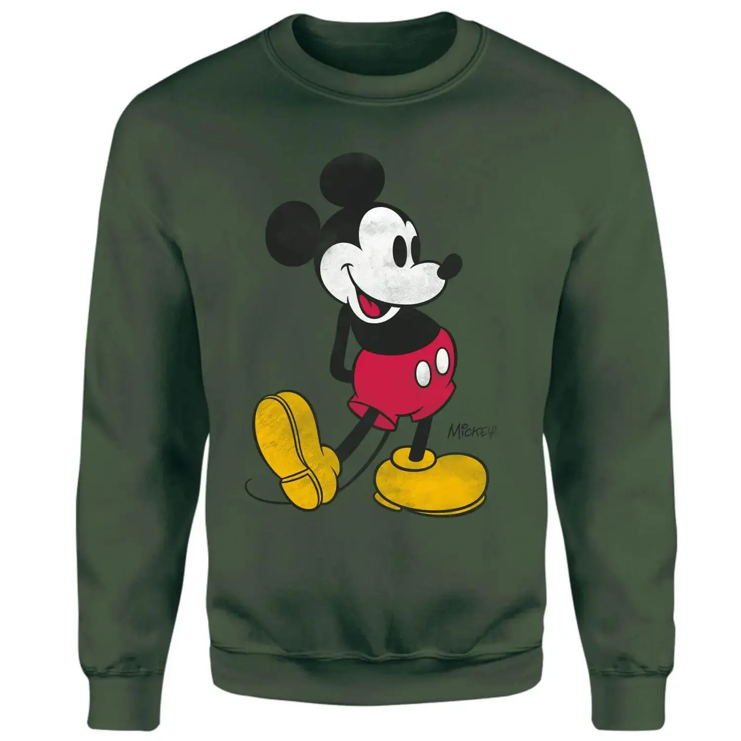 Sudadera Classic Kick de Mickey Mouse - Verde