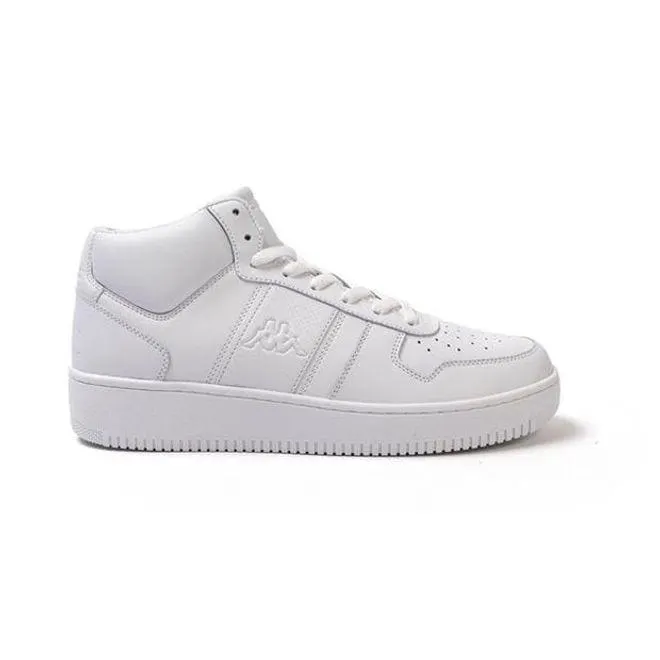 Kappa Mens La Morra High Top Trainers in White